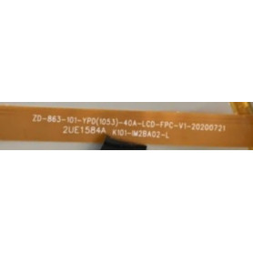 Шлейф дисплея ZD-863-101-YPD(1053)-40A-LCD-FPC-V1-20200721 2UE1584A